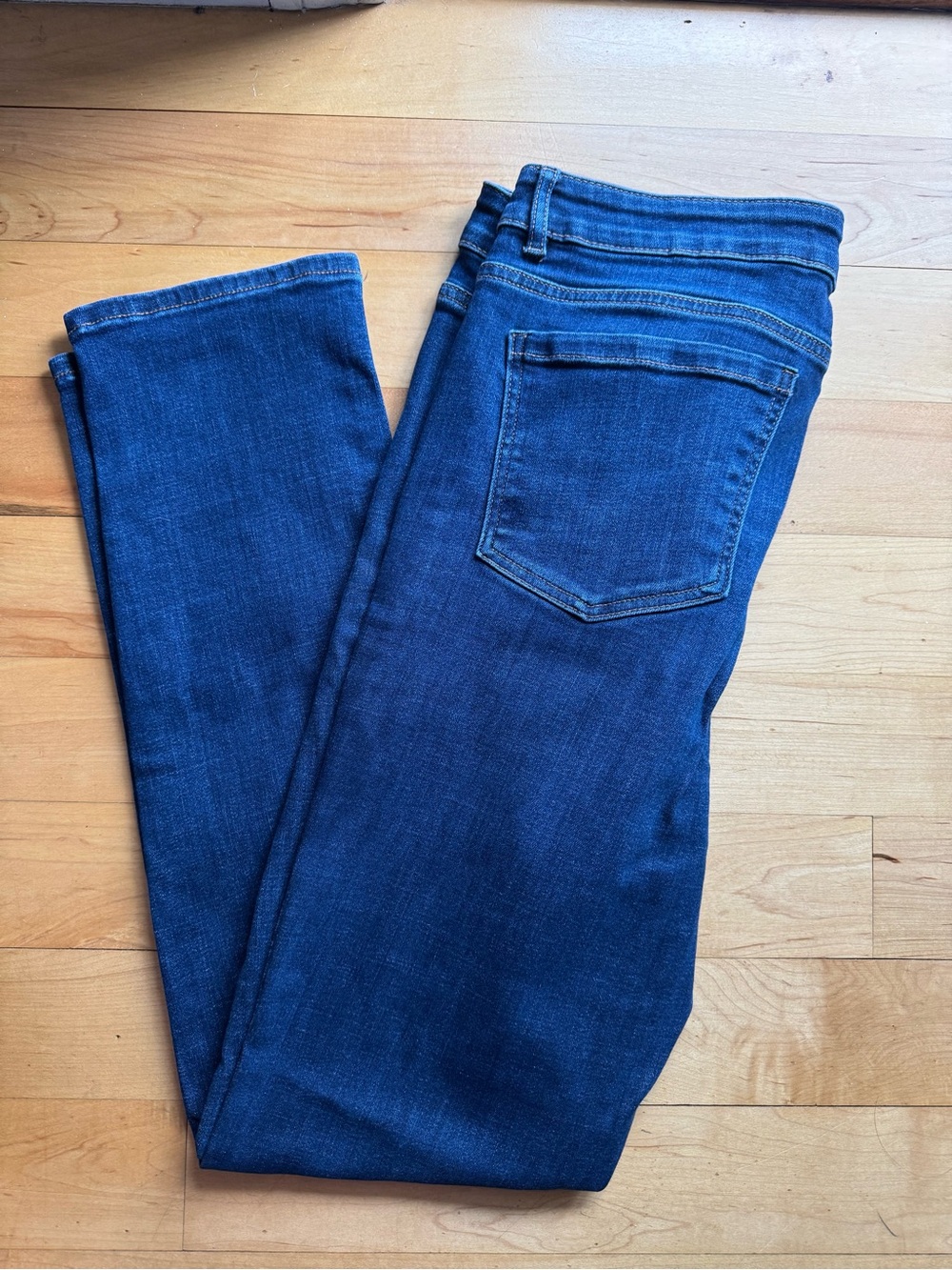 J. Jill Women's Dark Blue Cropped Jeans
